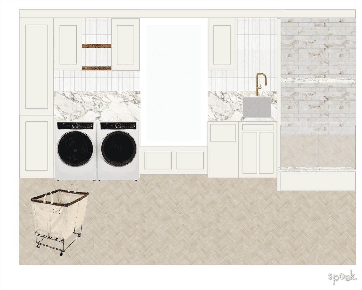 Laundry Room Inspo designed by Autumn Janesky
