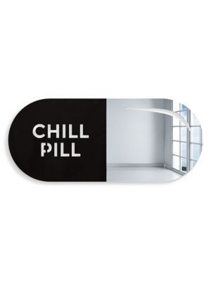 4Artworks Chill Pill Mirrored Wall Decor on SALE | Saks OFF 5TH added by Sarah Jackson