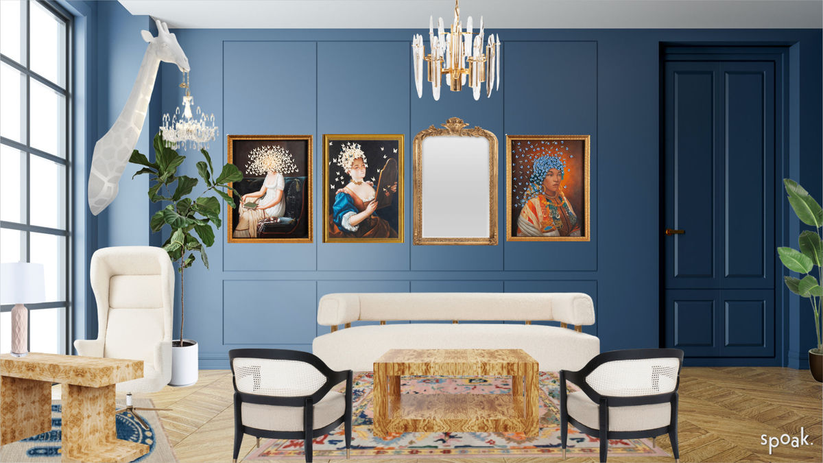 Living Room Inspiration designed by Grace Ingle