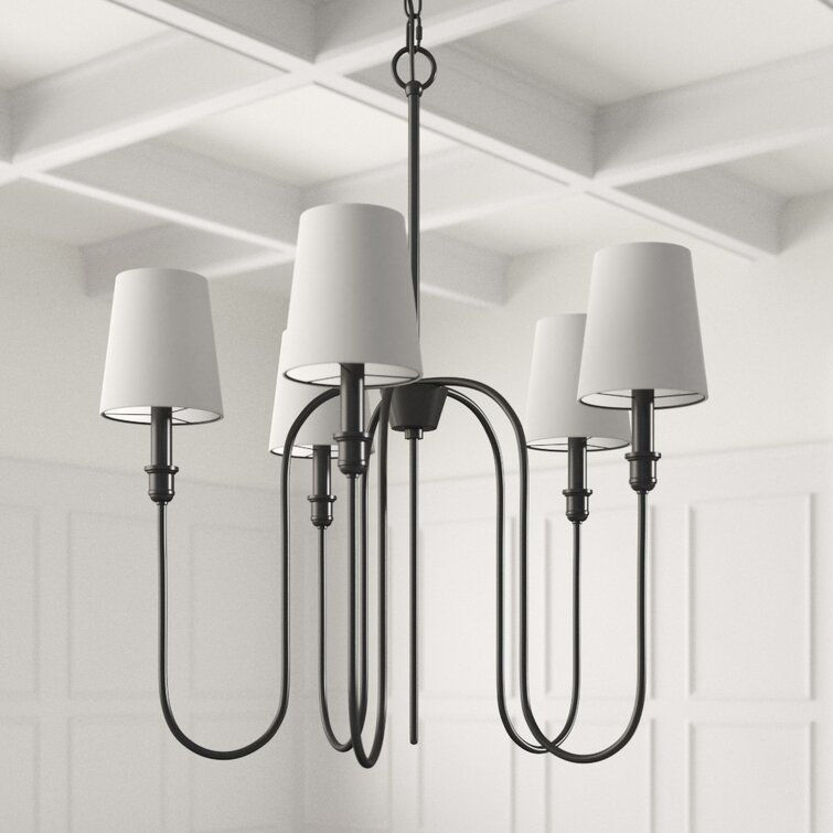 Sanibel 5 Light Metal Dimmable Chandelier added by Jada Williams