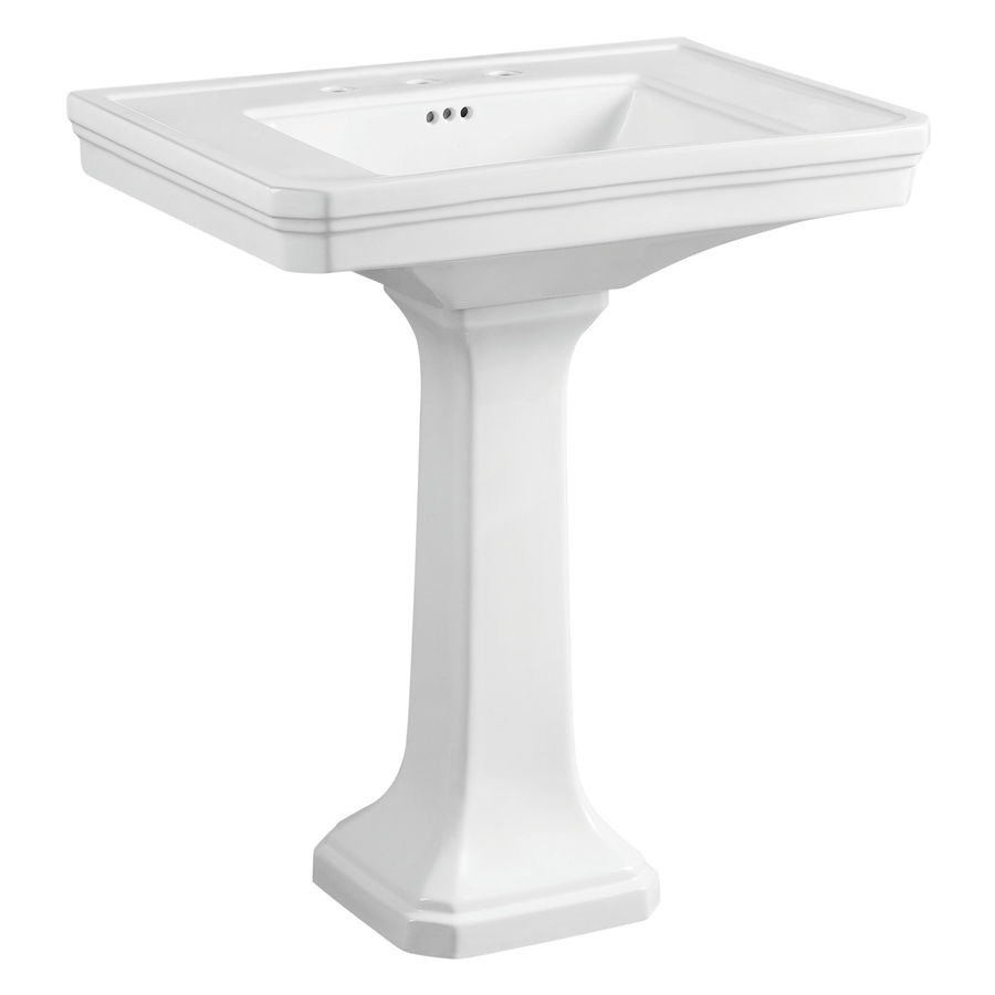 Art Deco 30" Porcelain Pedestal Sink added by Shannon Bernier
