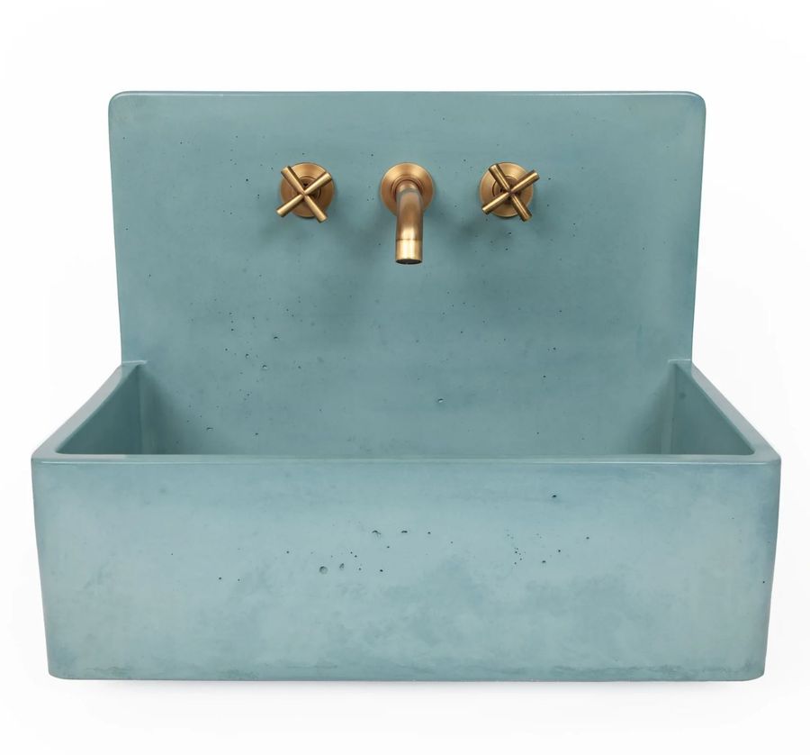 San Francisco Concrete Wall Mounted Console Bucket Sink added by Alyssa Gillespie