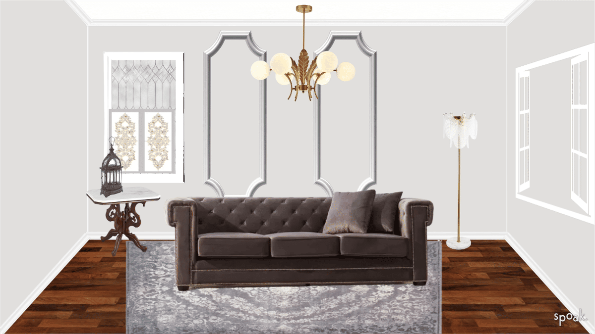 Kitchen + Living Room Inspiration designed by Heather Welch