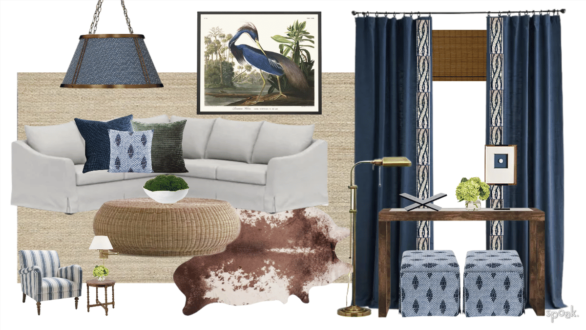 Living Room Inspiration designed by Maggie Misner