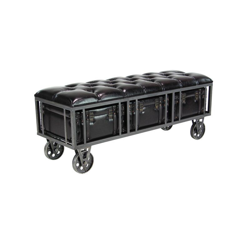 Remylina PU Leather Upholstered Storage Bench added by Christina Robinson