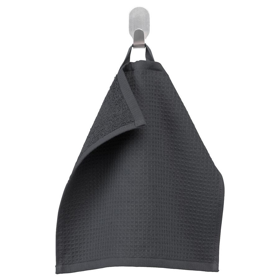 SALVIKEN Washcloth, anthracite, 12x12" - IKEA added by Ruthann R