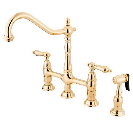 Heritage Double Handle Kitchen Faucet added by Spoak Member