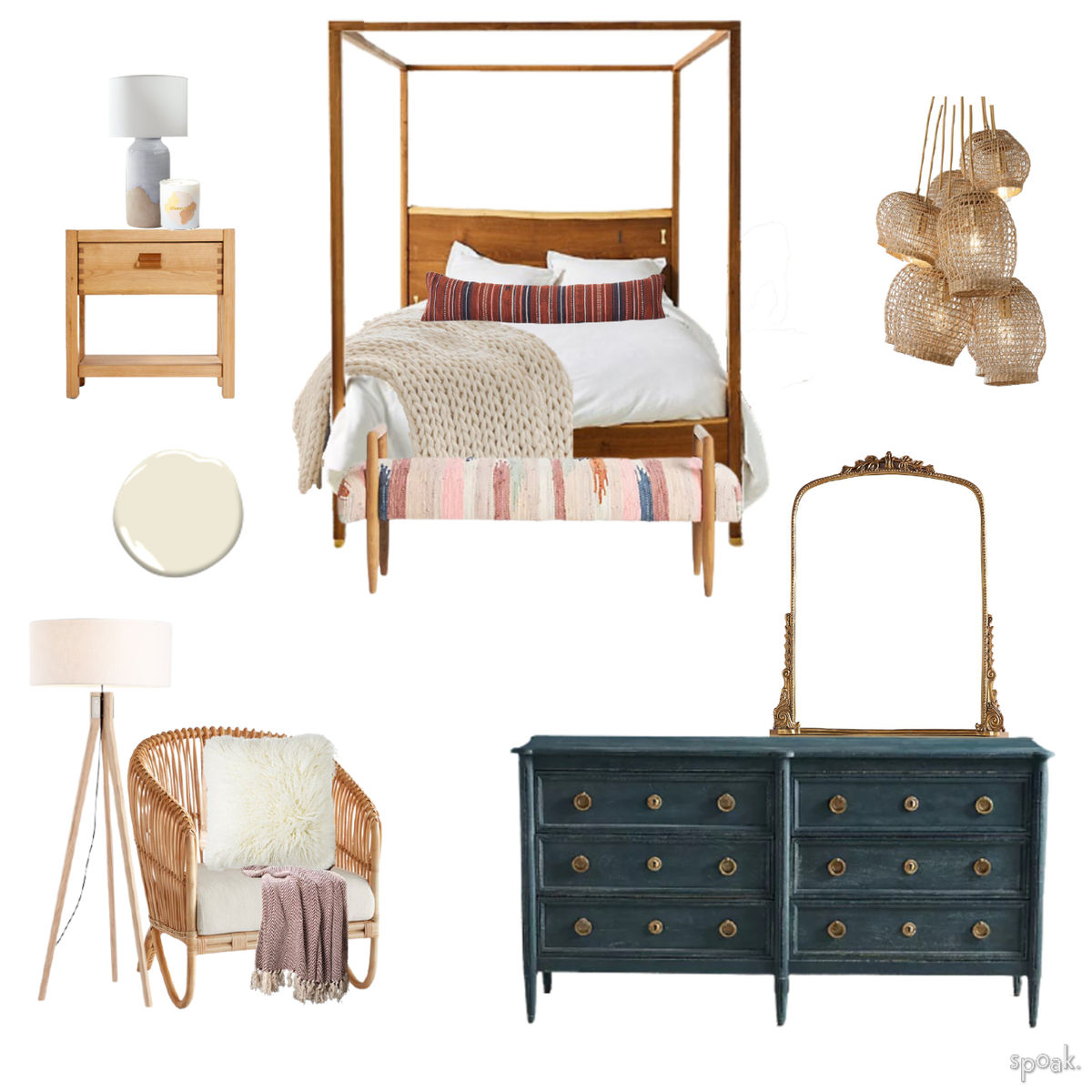 Kitchen + Living Room Inspo designed by Katie Jensen