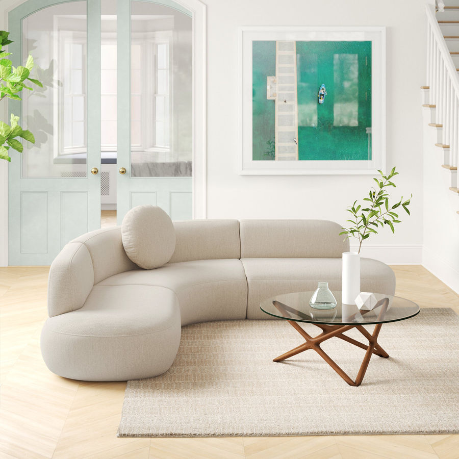 Wade Logan Basem Sectional & Reviews | Wayfair added by Ericka Mills