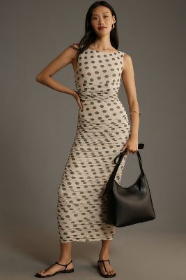 AFRM Aisla Mesh Midi Dress added by Julia Byrum