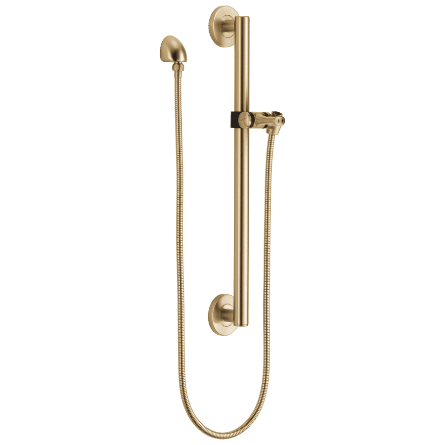 Adjustable Slide Bar / Grab Bar Assembly with Elbow
                                                
                                                in   Champagne Bronze added by Allison Keach