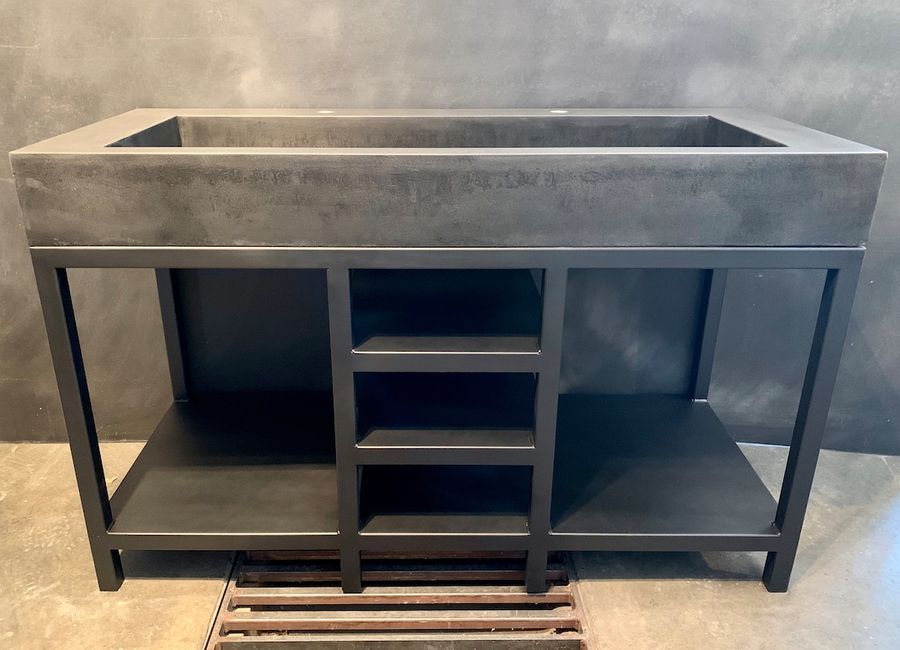 Customizable Concrete Vanity - Etsy added by KemptNO LLC