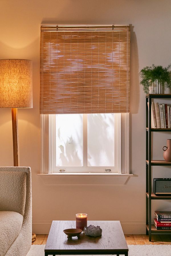 Burnt Bamboo Cordless Window Shade added by erika grossman