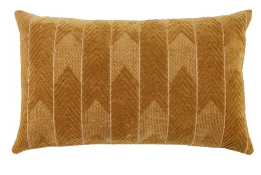 Drancy Chevron Lumbar Pillow - Bed Bath & Beyond - 32038408 added by KH Design Concepts