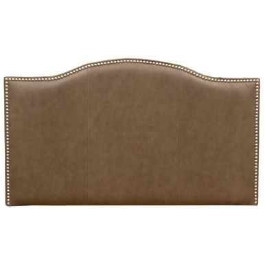 Serenity Silver Fox Leather Headboard - Twin added by Hansine Sterken