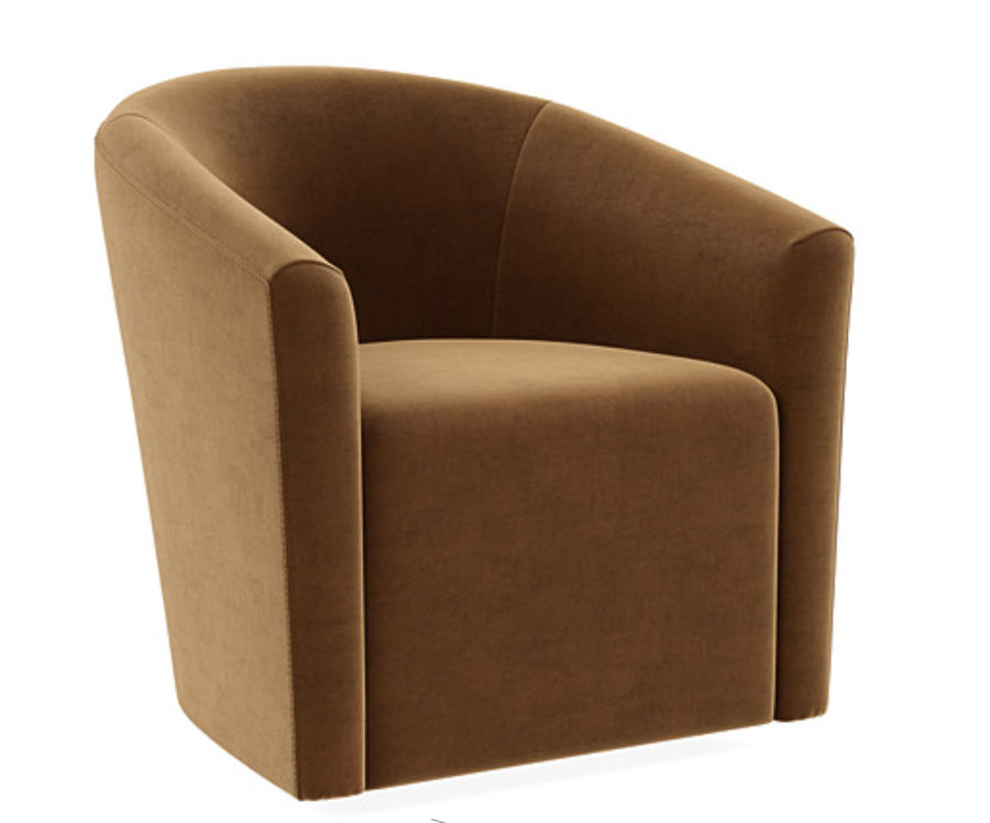 Fawn Velvet Tegan Swivel Chair added by Spoak Member