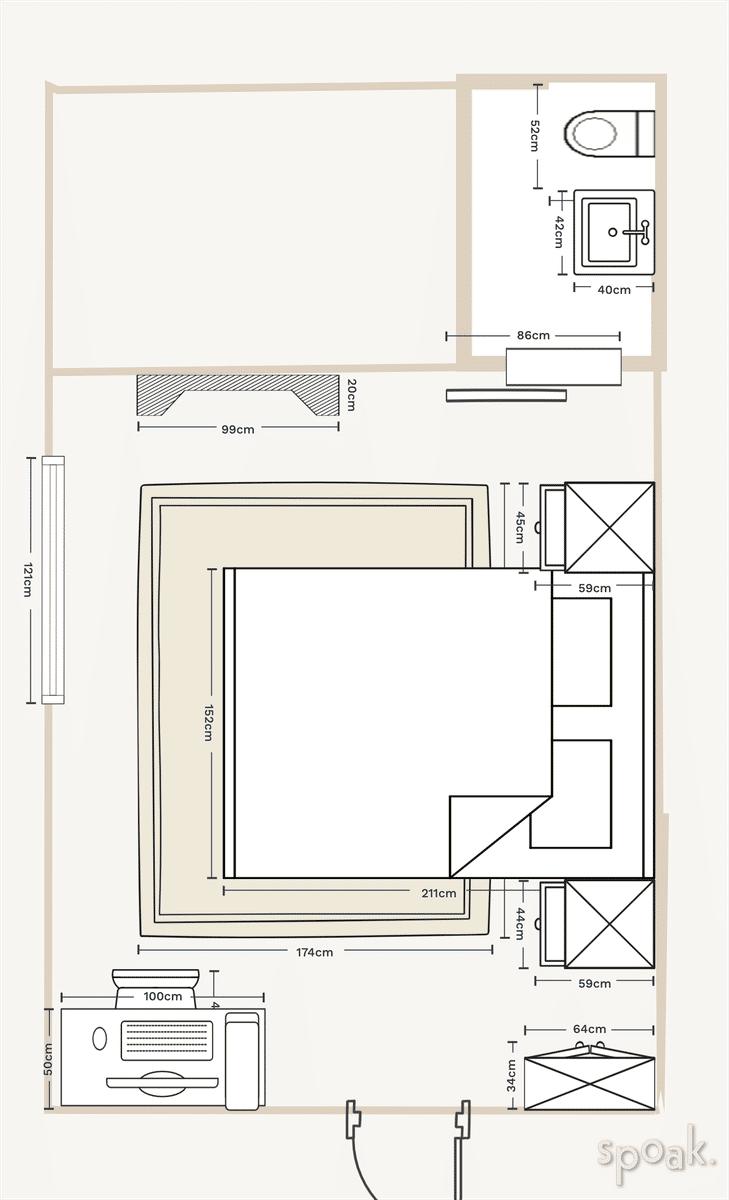 Bathroom Plan designed by Louise Wood