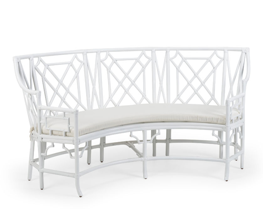 Wild Palm Settee - White added by Sarah Jane Meek