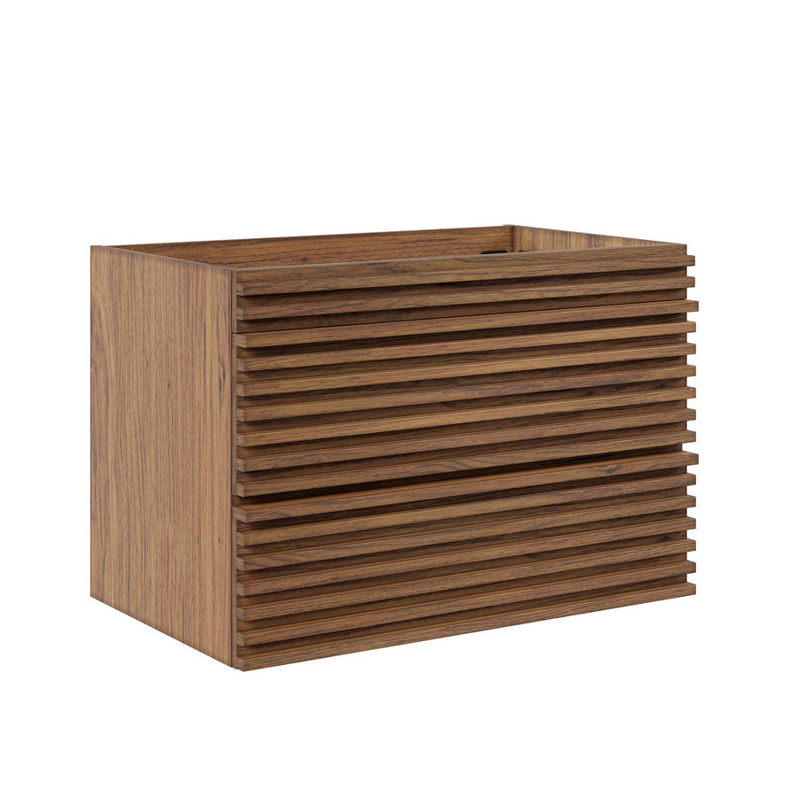 Modway Render 30" Wall Mounted Single Bathroom Vanity Base Only & Reviews | Wayfair added by Jamie Moon