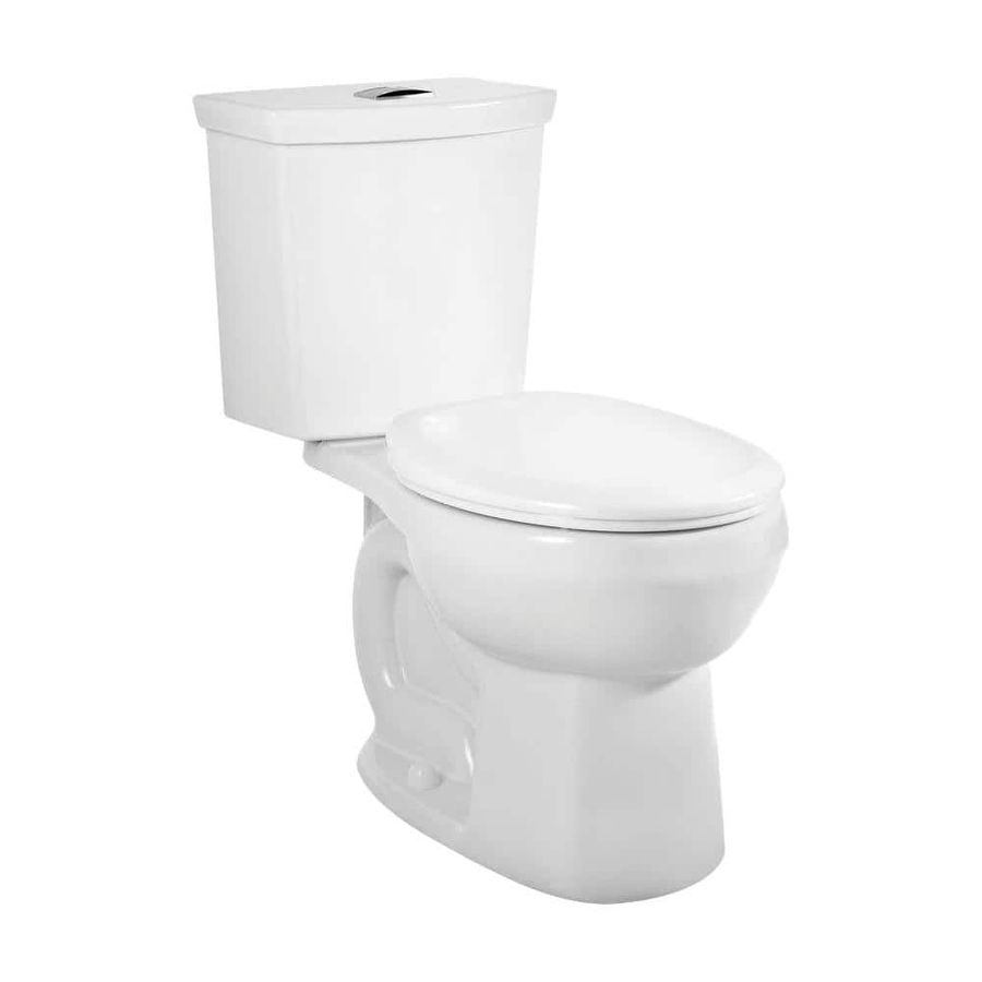 American Standard H2Option 2-Piece 0.92/1.28 GPF Dual Flush Round Front Toilet in White, Seat not Included 2889218.020 - The Home Depot added by Madison Swenton