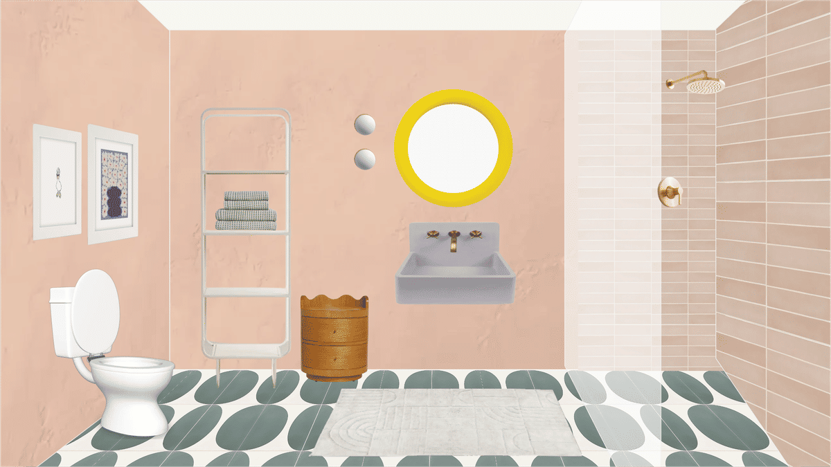 Guest Bathroom Inspiration designed by Spoak 