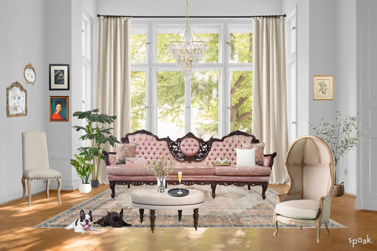 Victorian Living Room Inspiration designed by Selena Wyant