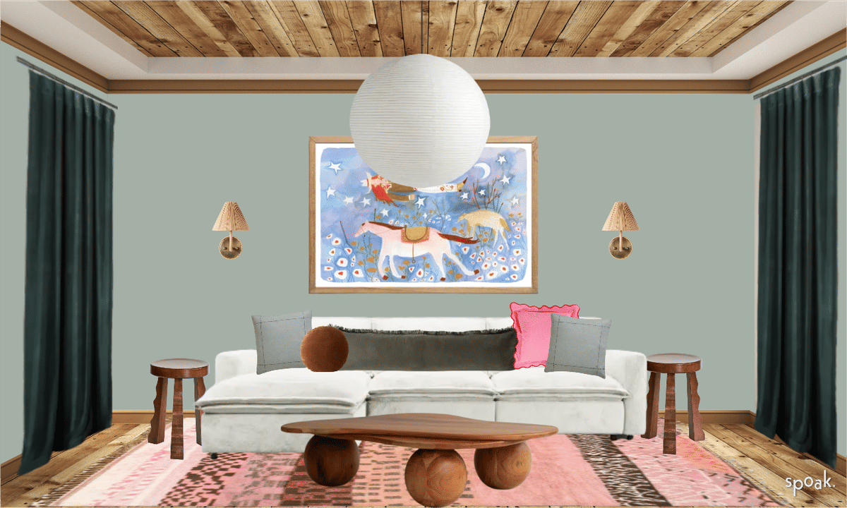 Dorm Room Inspiration designed by Emily Feider