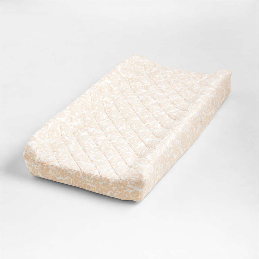 Modern Ellsworth Organic Floral Baby Changing Pad Cover + Reviews | Crate & Kids added by Emily Perdue