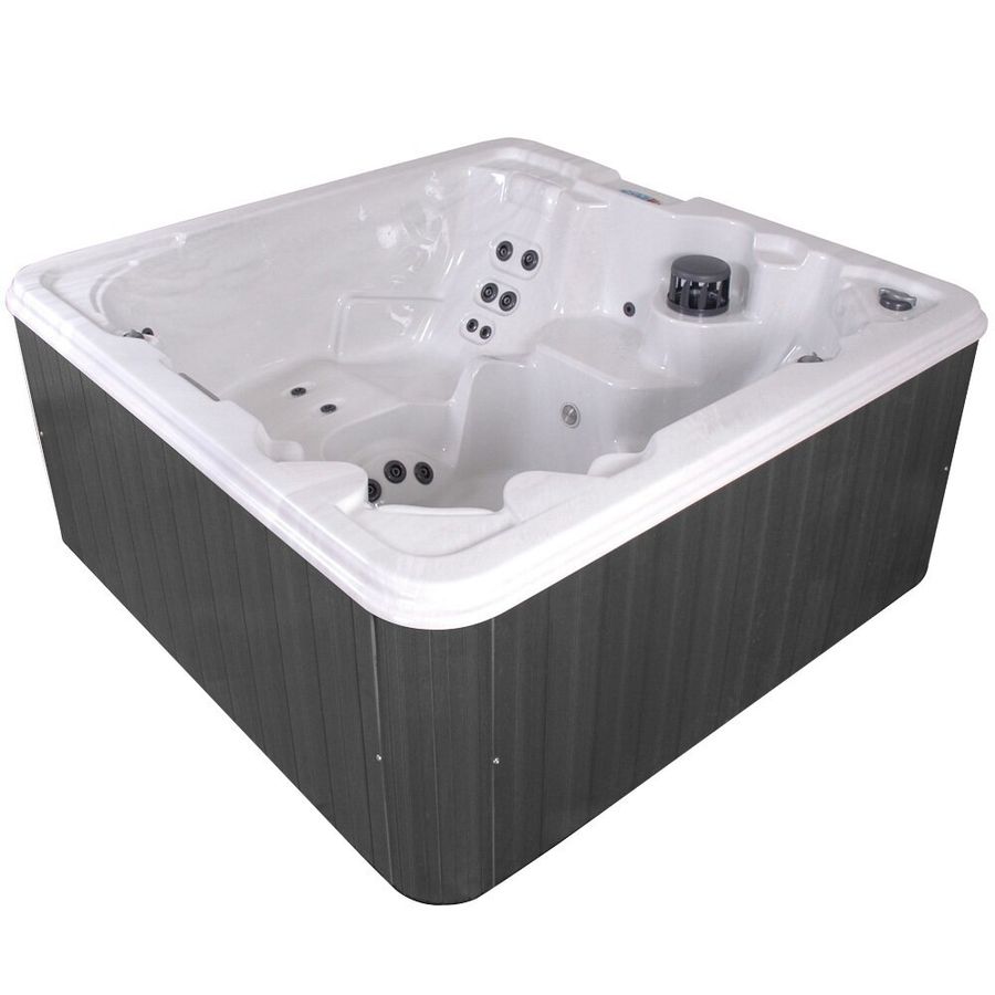USA Spas Jamaica Luxurious 8-Person 47-Jet Hot Tub with LED Light and Ozonator & Reviews | Wayfair added by Allison Cray