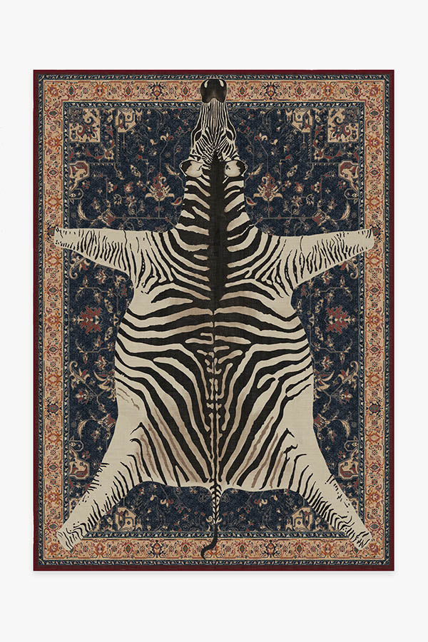 Iris Apfel On Safari Sapphire Rug | Ruggable added by Jackie Thuemmler