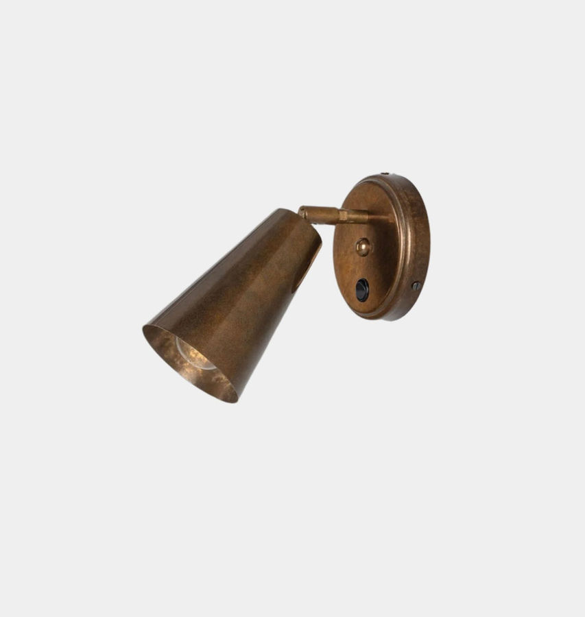 Cashel Wall Light Antique Brass | Shoppe Amber Interiors added by Virginia Bennice