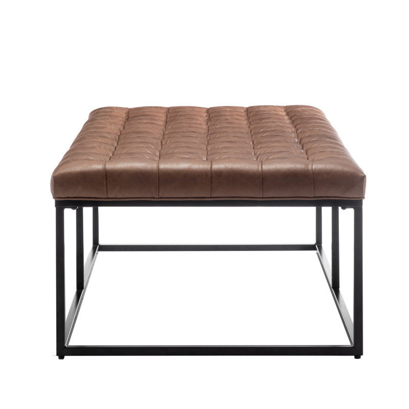 Faux Leather Ottoman added by Brittany Preister
