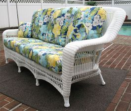 Palm Springs Resin Outdoor Wicker Sofa added by Serena Finnerty