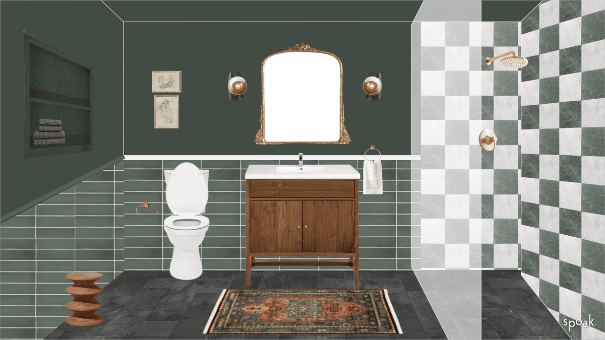 Primary Bathroom Inspo designed by becky kendrick