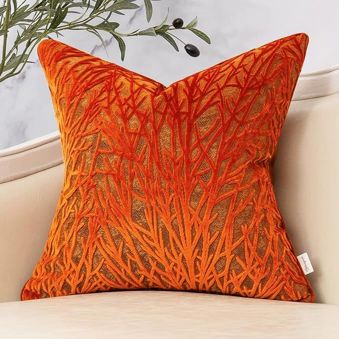 Velvet Orange Pillow  added by Stephanie Mora