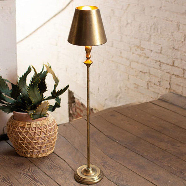 Antique Gold Floor Lamp added by Serena Finnerty