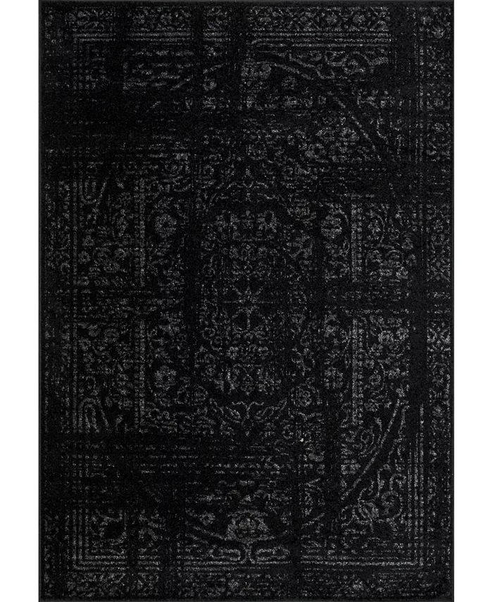 Smoky Vintage-Inspired Arlena Black 7'6" x 9'6" Area Rug added by Spoak Member