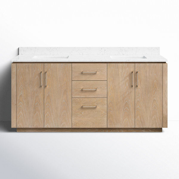 San 72'' Double Bathroom Vanity added by Erica Ramon