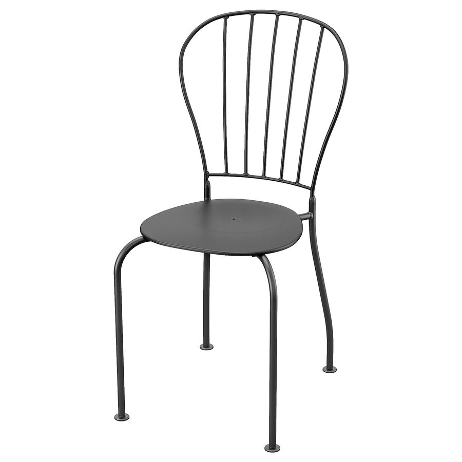 LÄCKÖ Chair, outdoor, gray - IKEA added by Brett Mirman