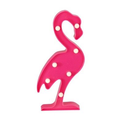 Northlight 11.75" Battery Operated LED Lighted Flamingo Marquee Sign - Pink added by Cornelia Spiske