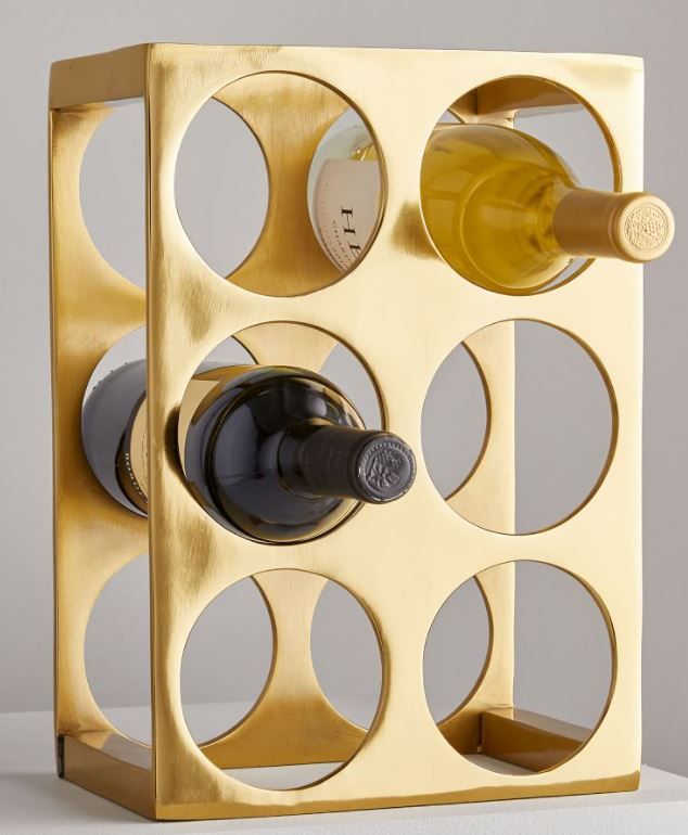 METAL WINE RACK added by Emily Wainwright