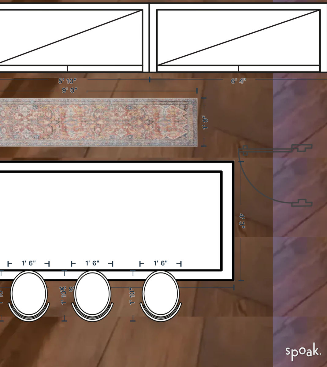 Nursery Floor Plan designed by Jacqueline Robertson