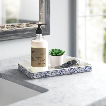 Lennon Marble Bathroom Accessory Tray added by Where The Heart Is Designs