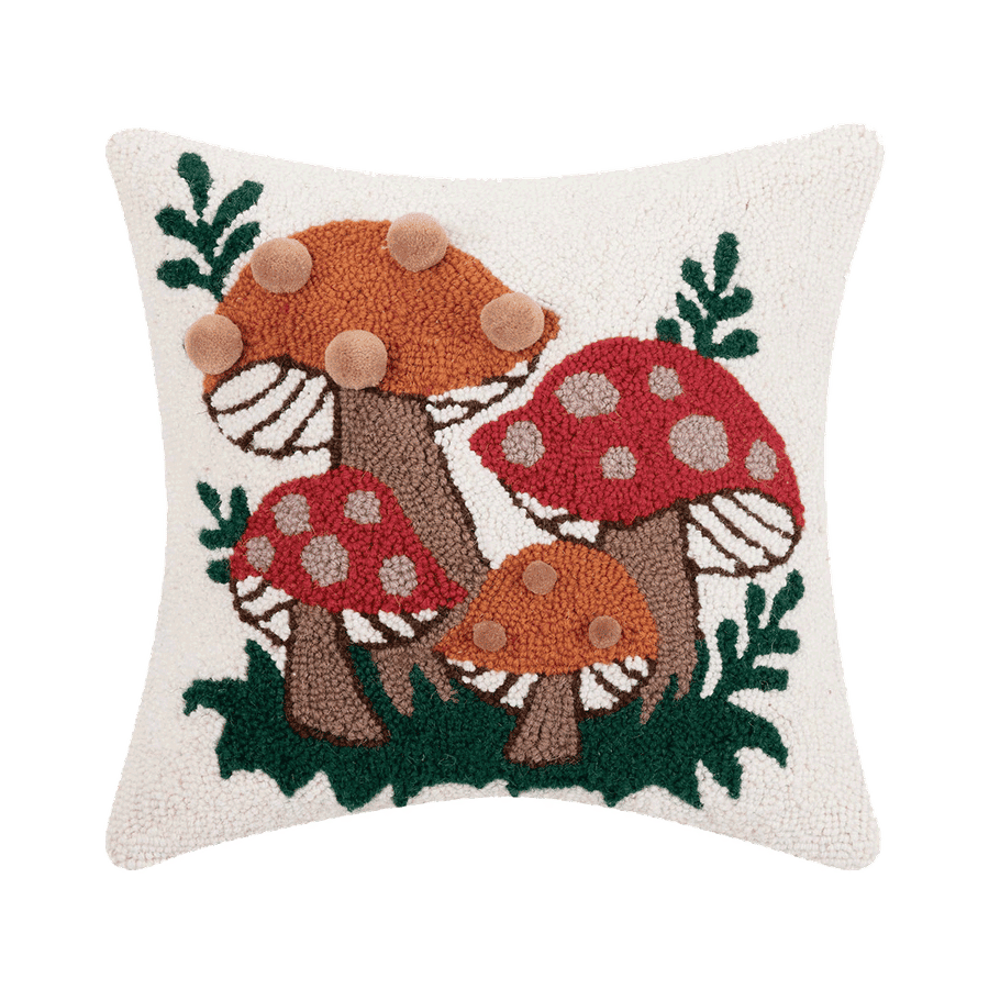 Shroomy Hook Pillow by Justina Blakeney® now at Jungalow® added by eyeswoon interior therapy