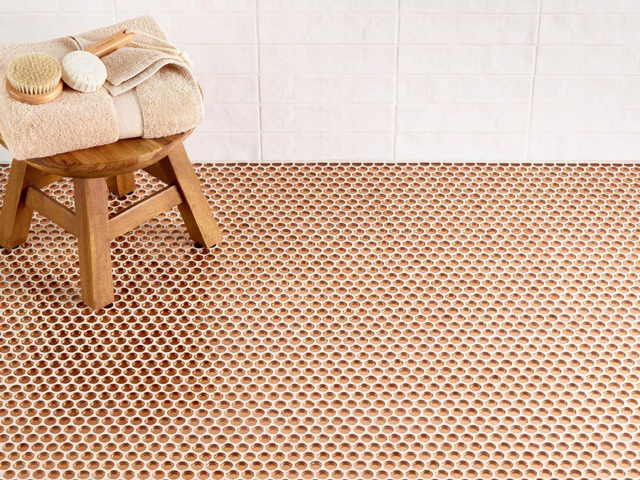 Copper Penny Glass Mosaic added by Dogwood Home Design