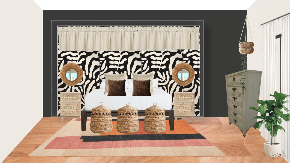 Boho Kitchen + Living Room Inspiration designed by Tyanna Veltman