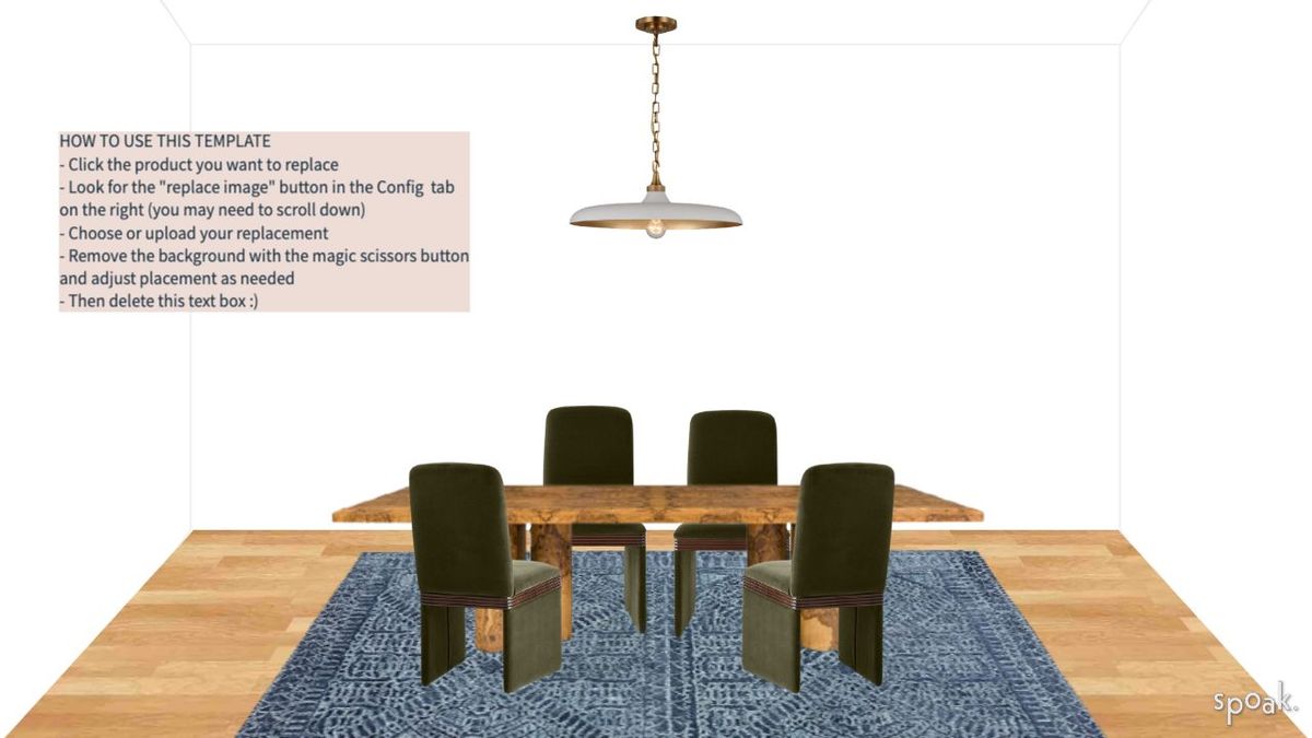 Dining Room Inspo designed by Spoak 