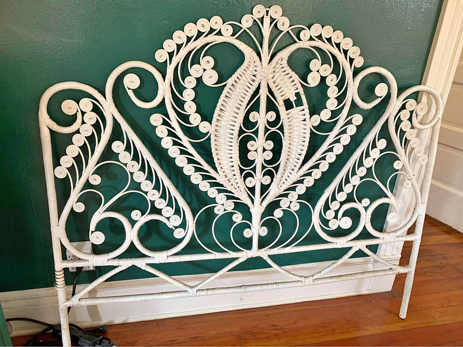 Queen Rattan Headboard (would paint) added by Spoak Member
