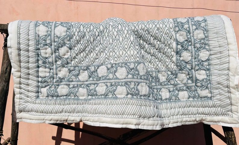 Kantha Baby Quilts Handmade Baby Shower Quilt Modern Baby - Etsy added by Sonia Damberg