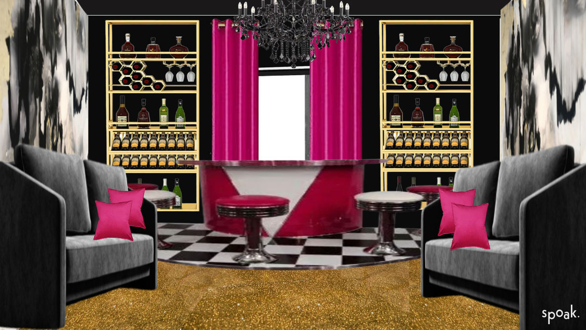 Game Room Inspiration designed by Lauren Houston